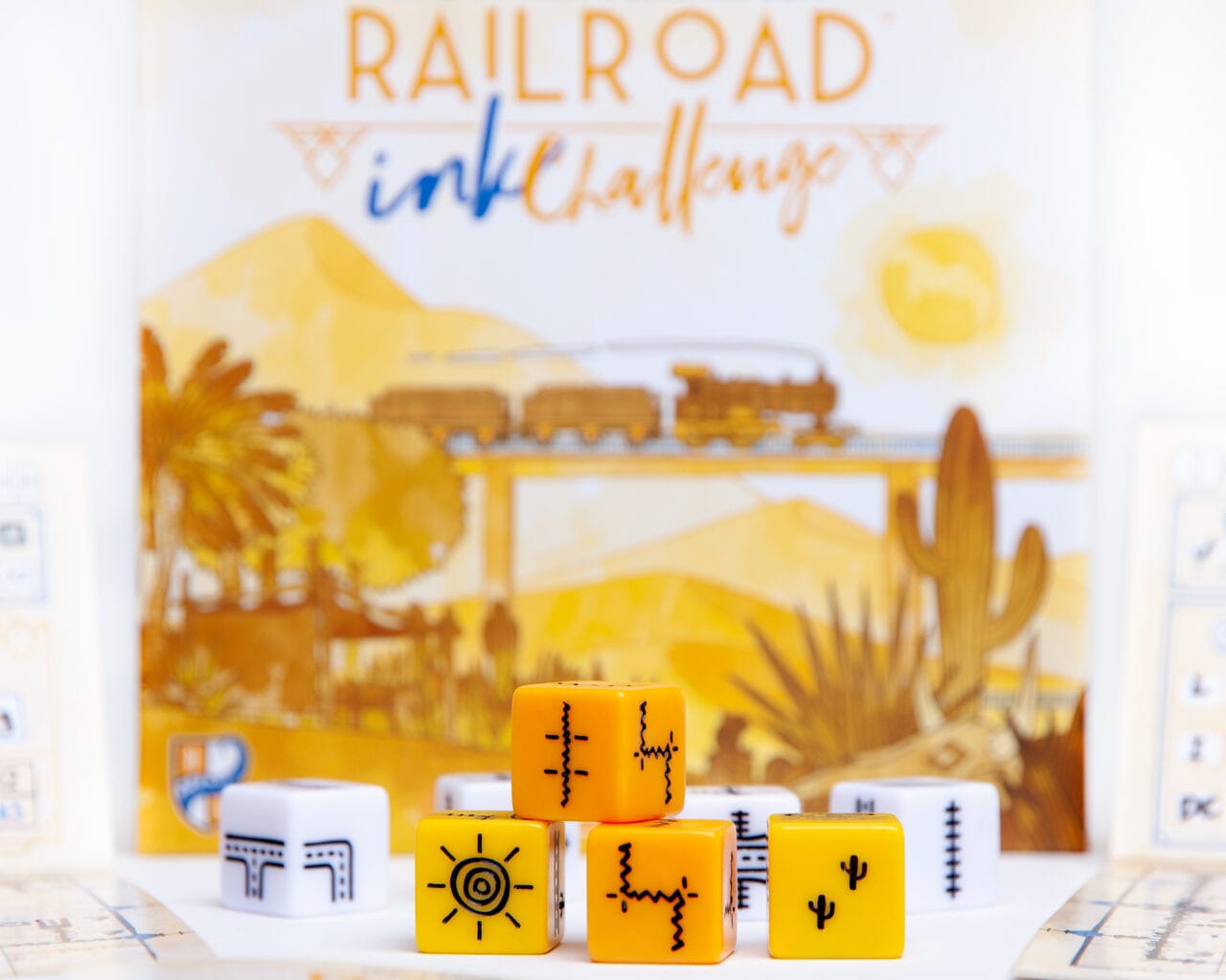 Railroad Ink Exploring Railroad Ink: Base Games and Expansions - BoardGameShots